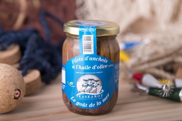 Filets d'anchois a l'huile d'olive