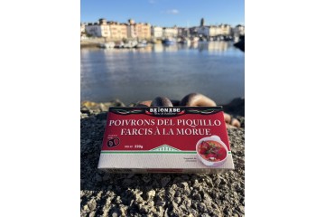 Poivrons del piquillo farcis &agrave; la morue