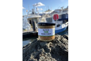 Rillettes de thon - gingembre et citron - BIO